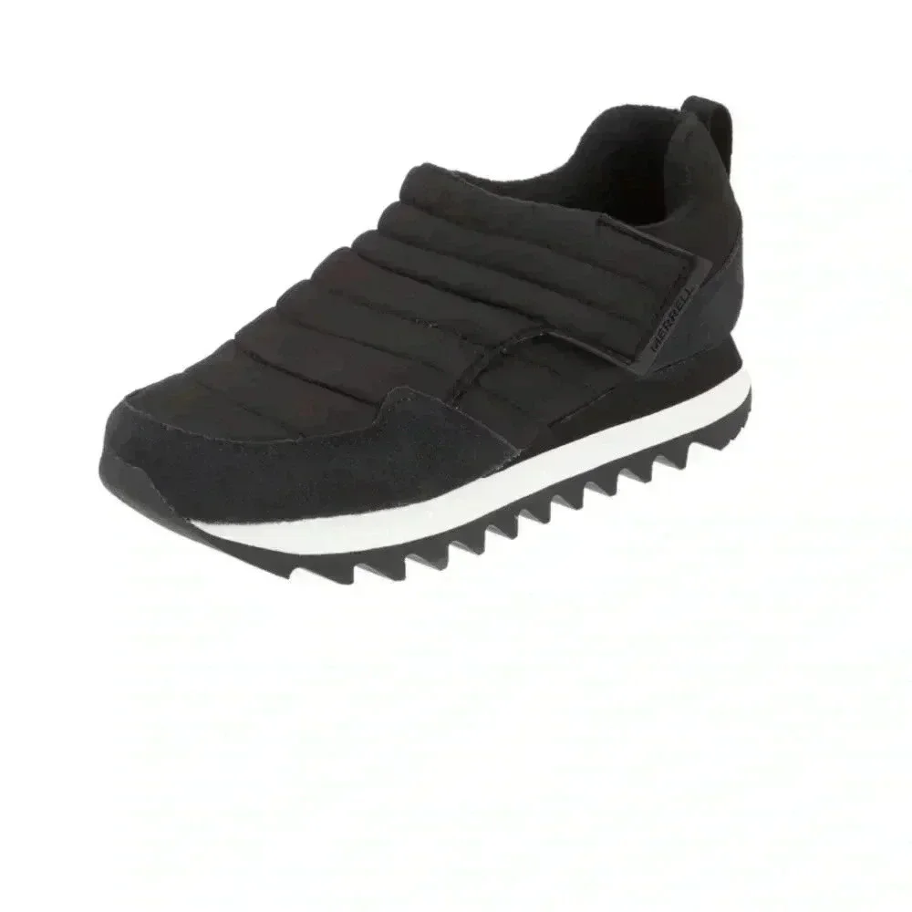 MERRELL WOMENS ALPINE MOC STRAP POLAR WINTER SHOES SNEAKERS BLACK SIZE 10.5